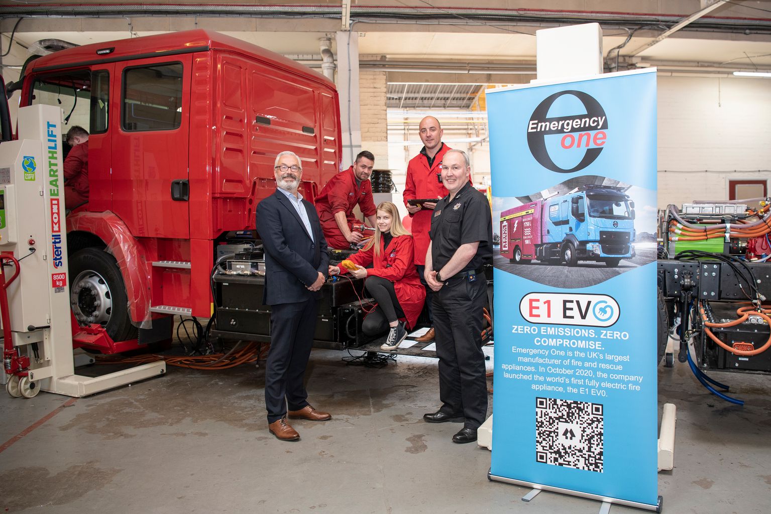 Cumnock firm Emergency One to build Scotland's first electric fire engine